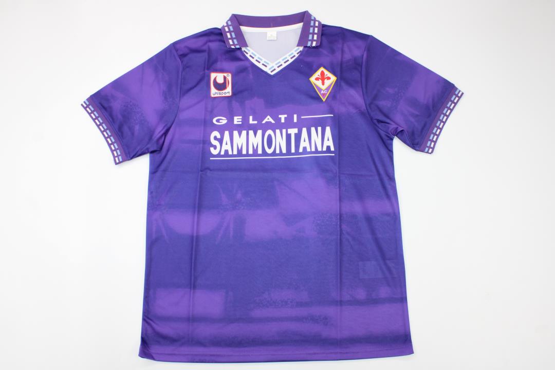 AAA Quality Fiorentina 94/95 Home Soccer Jersey
